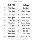 Personalized satin ribbon for stunning gifts & events. Use for weddings, holidays, business branding, and any special occasion. 7/8" wide.