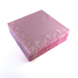 Bridal Lace, Pink, Lunch Napkins
