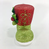 4.75" x 3" Glitterfoam Snowboot Ornament