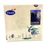 Olive Twig Light - Dunilin Premium Quality Napkins