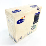 Olive Twig Light - Dunilin Premium Quality Napkins