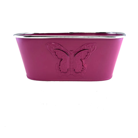 Metal Butterfly Planter Basket