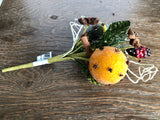 13" Fragrant mixed citrus spice pick