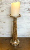 Rustic candle holder