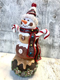 Ice Cream Sundae Snowman